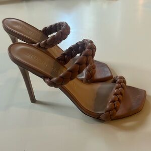 Stuart Weitzman Tan Heels